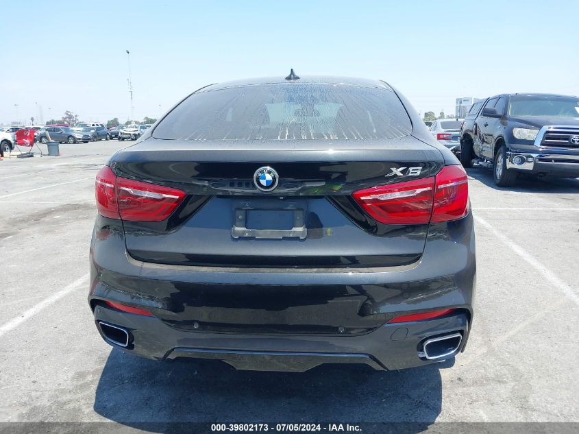 2016 BMW X6 xDrive35I VIN: 5UXKU2C50G0N78771 Lot: 39802173