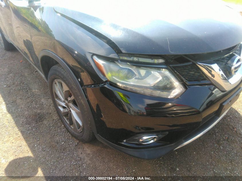 2016 Nissan Rogue Sl VIN: 5N1AT2MV1GC804437 Lot: 39802194