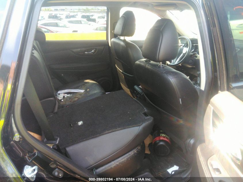 2016 Nissan Rogue Sl VIN: 5N1AT2MV1GC804437 Lot: 39802194