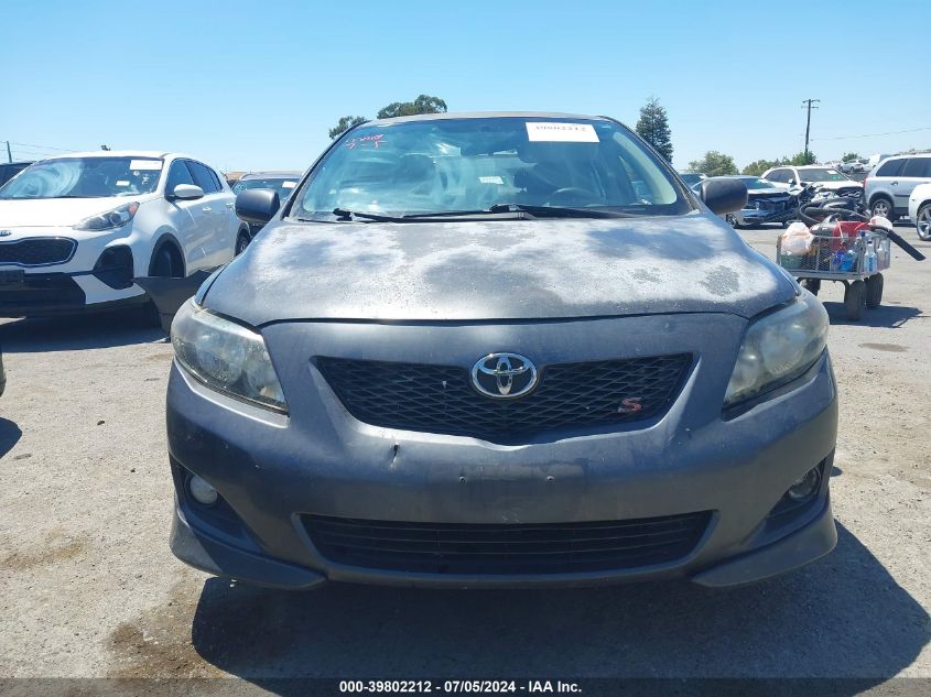 2009 Toyota Corolla S VIN: 1NXBU40E39Z098765 Lot: 39802212