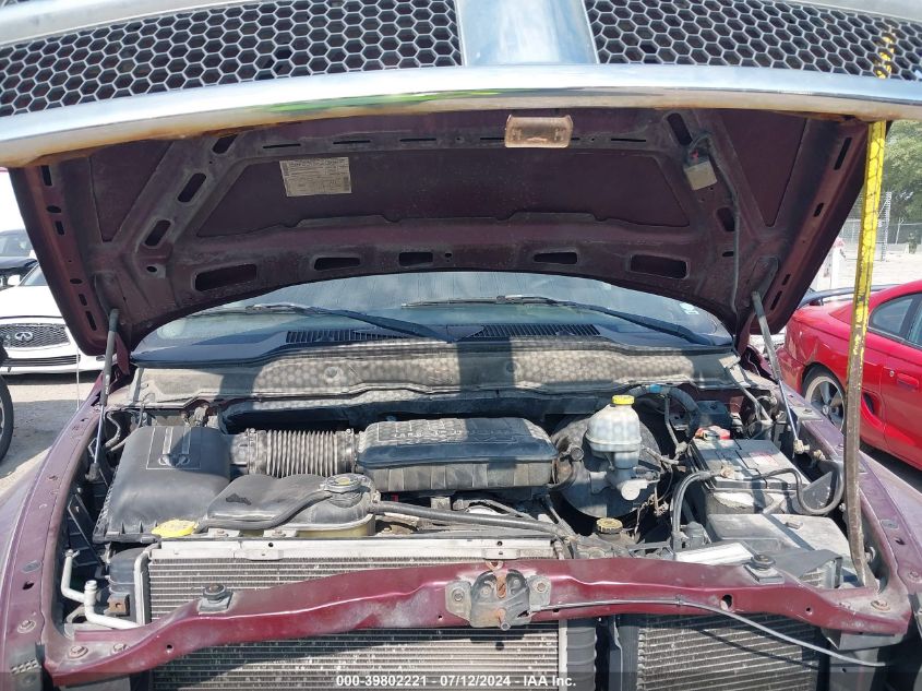 2002 Dodge Ram 1500 VIN: 3D7HA18N32G174865 Lot: 39802221