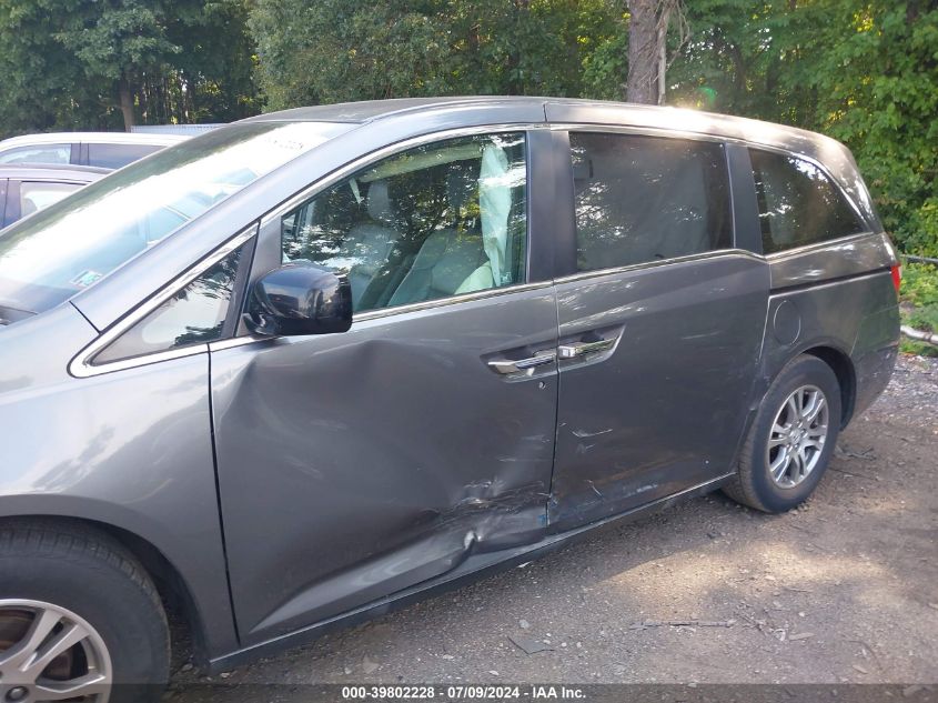 2012 Honda Odyssey Ex-L VIN: 5FNRL5H66CB035135 Lot: 39802228