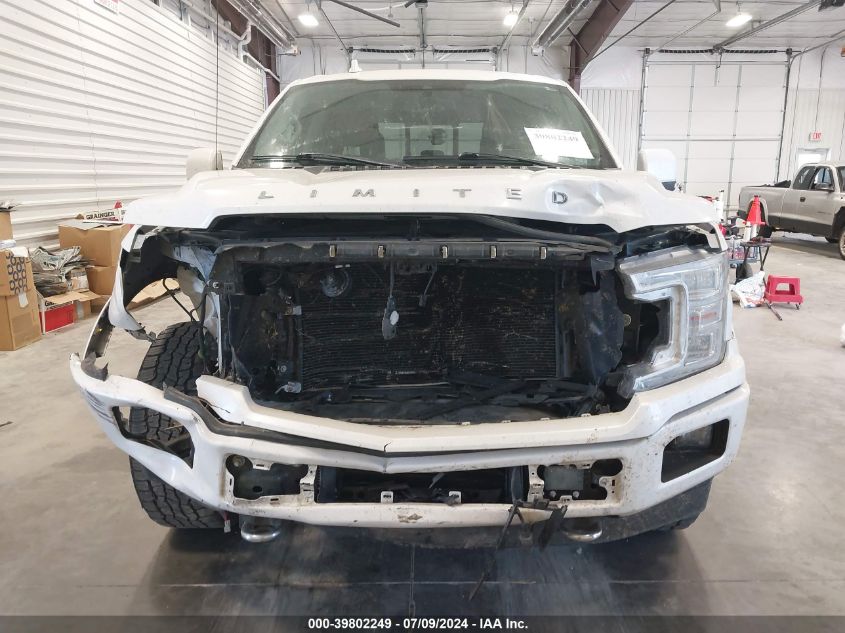 2019 FORD F-150 LIMITED - 1FTEW1EG6KFC96061