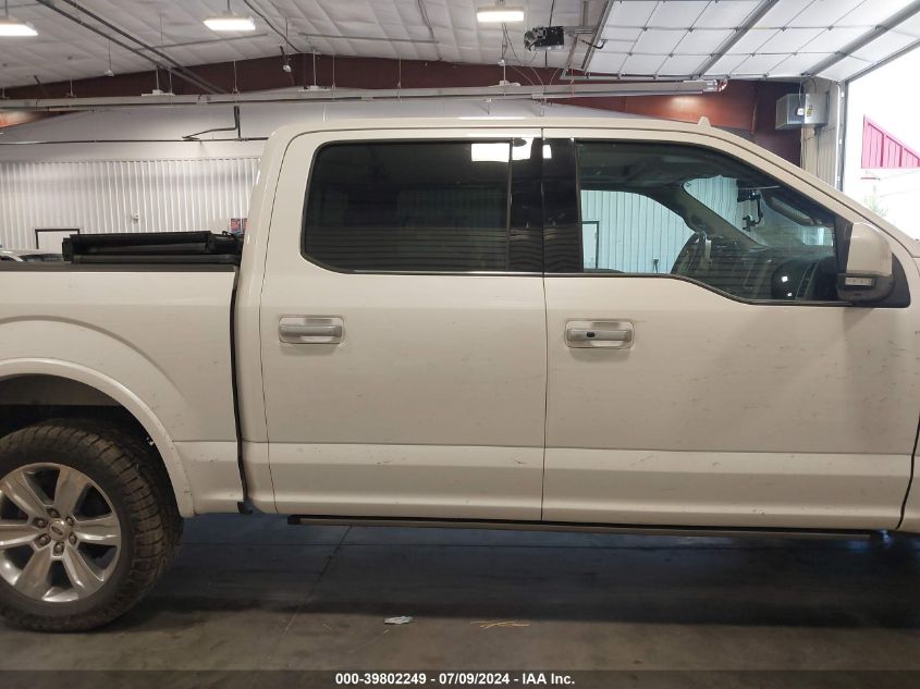 2019 FORD F-150 LIMITED - 1FTEW1EG6KFC96061