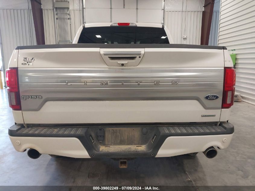 2019 FORD F-150 LIMITED - 1FTEW1EG6KFC96061