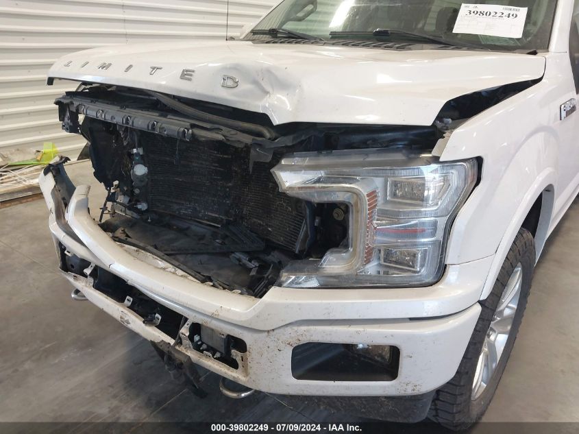 2019 FORD F-150 LIMITED - 1FTEW1EG6KFC96061