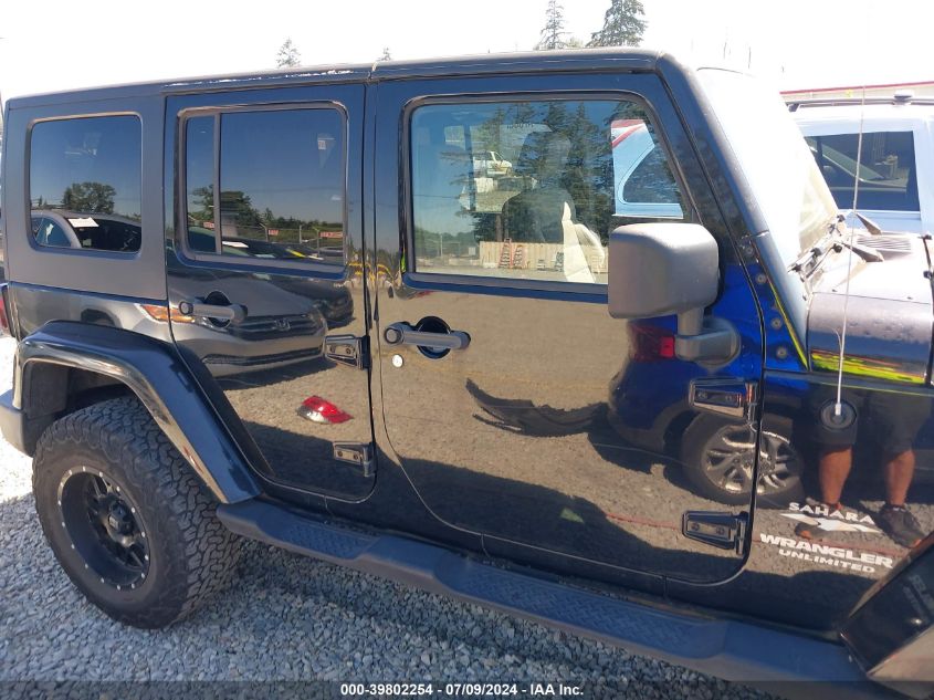 2008 Jeep Wrangler Unlimited Sahara VIN: 1J4GA59148L537124 Lot: 39802254