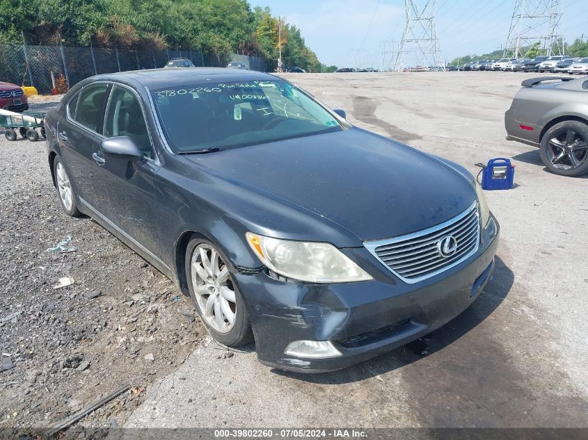 2009 Lexus Ls 460 VIN: JTHCL46F995003369 Lot: 39802260