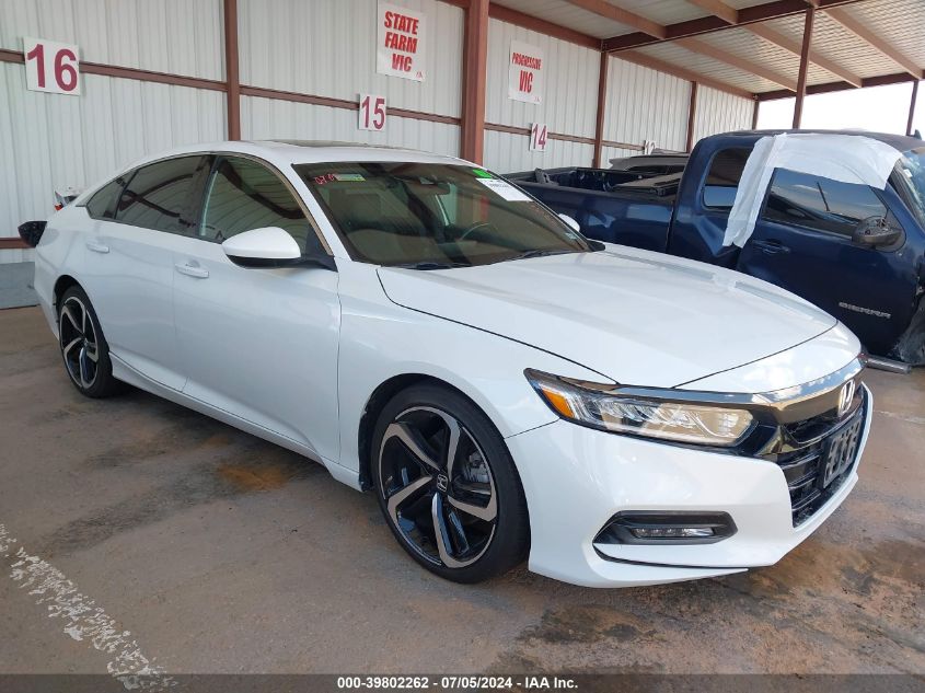 1HGCV2F3XKA020282 2019 HONDA ACCORD - Image 1