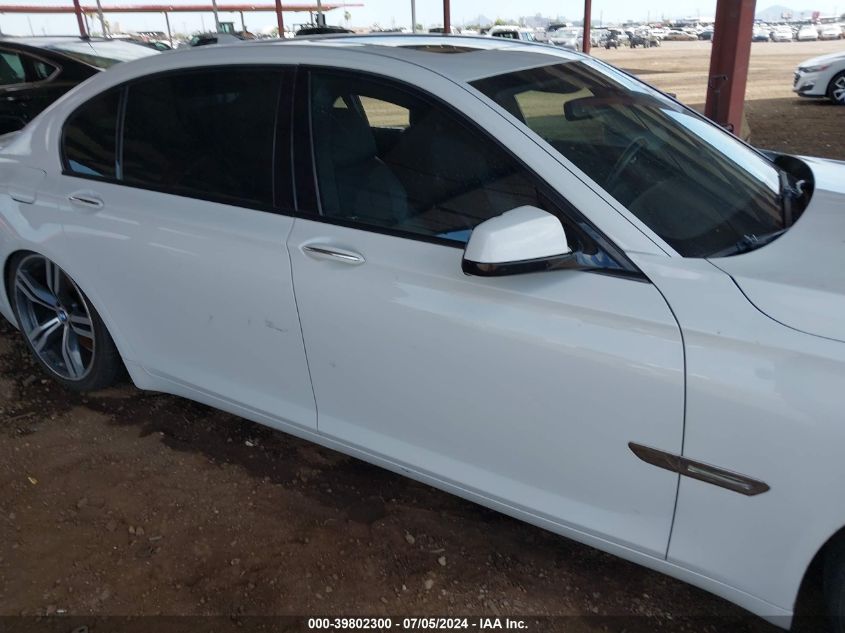 2011 BMW 750Li VIN: WBAKB8C55BCY65831 Lot: 39802300