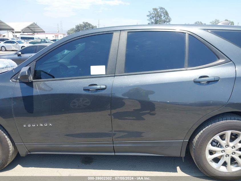 2021 Chevrolet Equinox Fwd Ls VIN: 2GNAXHEV7M6147682 Lot: 39802302