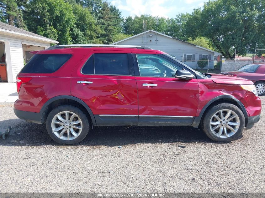 2014 Ford Explorer Xlt VIN: 1FM5K8D81EGB62213 Lot: 39802306