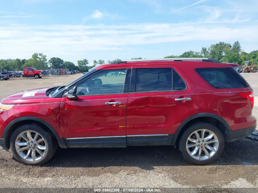 2014 Ford Explorer Xlt VIN: 1FM5K8D81EGB62213 Lot: 39802306