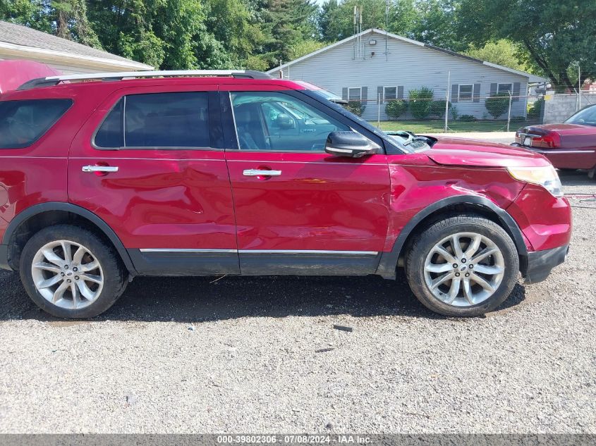 2014 Ford Explorer Xlt VIN: 1FM5K8D81EGB62213 Lot: 39802306
