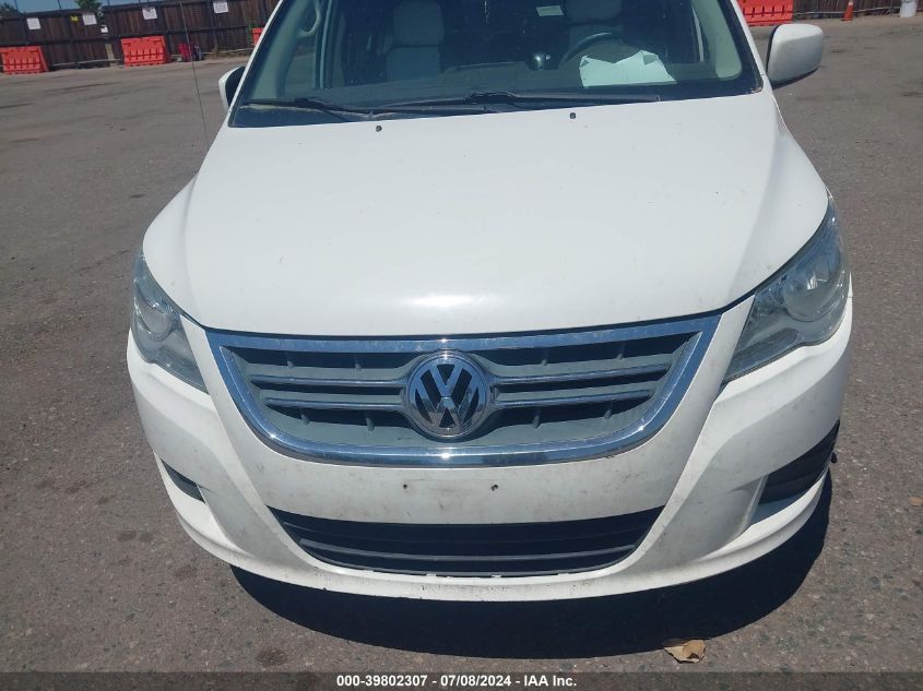 2012 Volkswagen Routan Se VIN: 2C4RVABG2CR392353 Lot: 39802307