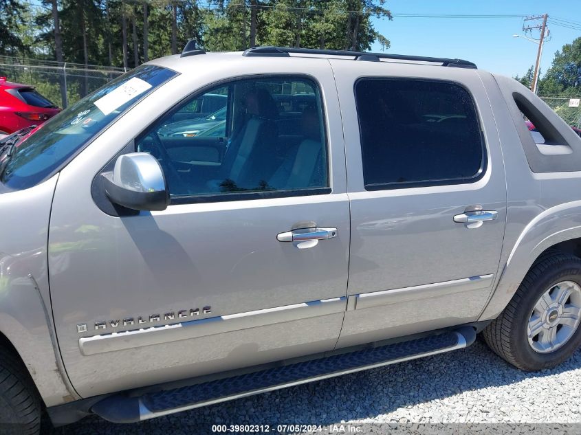 2007 Chevrolet Avalanche 1500 Lt VIN: 3GNFK12377G267523 Lot: 39802312