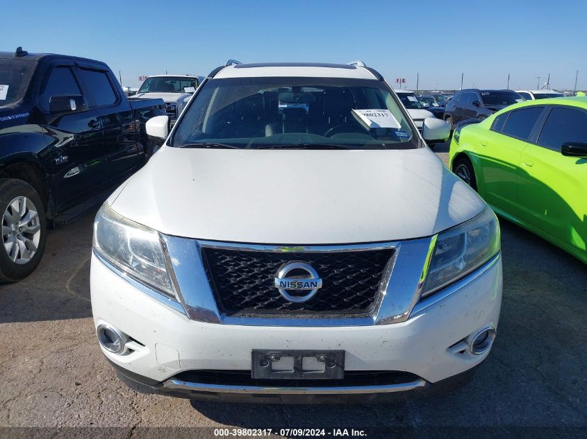 2014 Nissan Pathfinder Platinum VIN: 5N1AR2MNXEC701769 Lot: 39802317