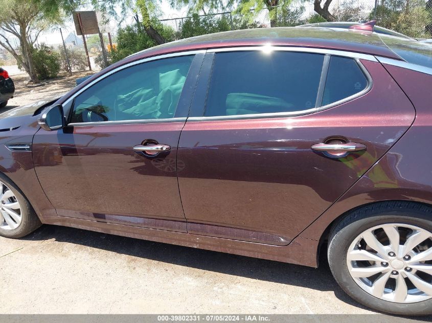 2015 Kia Optima Ex VIN: 5XXGN4A79FG455570 Lot: 39802331