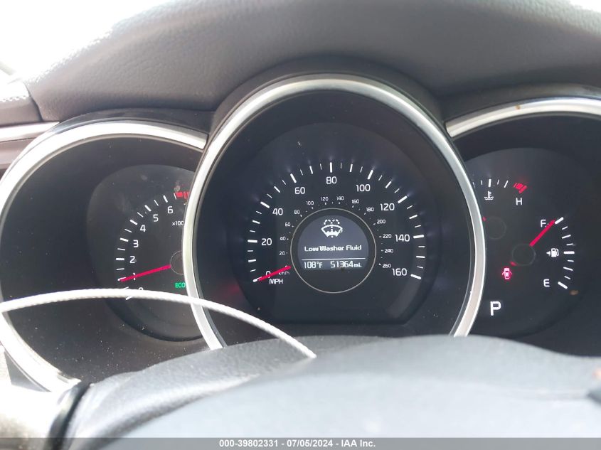 2015 Kia Optima Ex VIN: 5XXGN4A79FG455570 Lot: 39802331