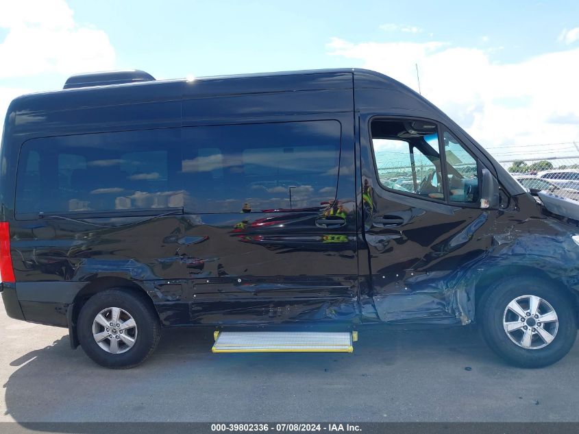 2022 Mercedes-Benz Sprinter 2500 Standard Roof V6 VIN: W1Z4EFHY4NP511099 Lot: 39802336
