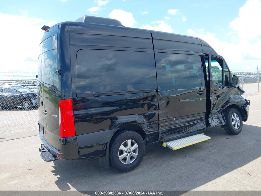 2022 Mercedes-Benz Sprinter 2500 Standard Roof V6 VIN: W1Z4EFHY4NP511099 Lot: 39802336