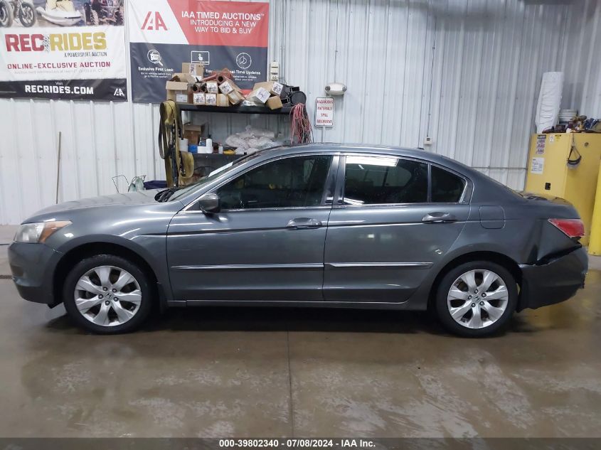 2010 Honda Accord 2.4 Ex-L VIN: 1HGCP2F87AA192645 Lot: 39802340