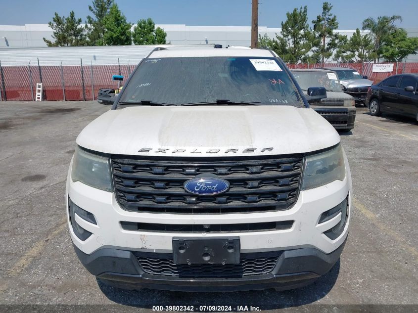 2016 Ford Explorer Sport VIN: 1FM5K8GT4GGA44224 Lot: 39802342