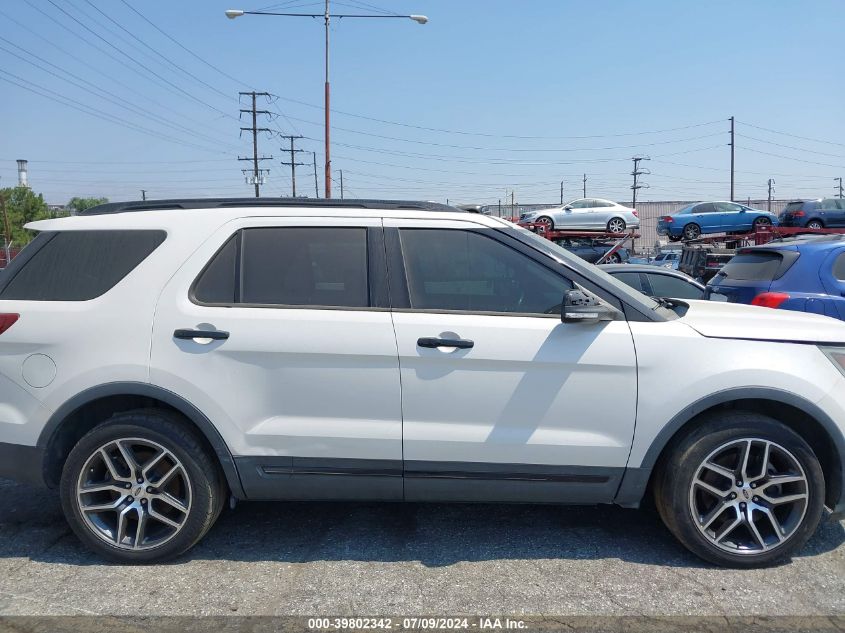 2016 Ford Explorer Sport VIN: 1FM5K8GT4GGA44224 Lot: 39802342