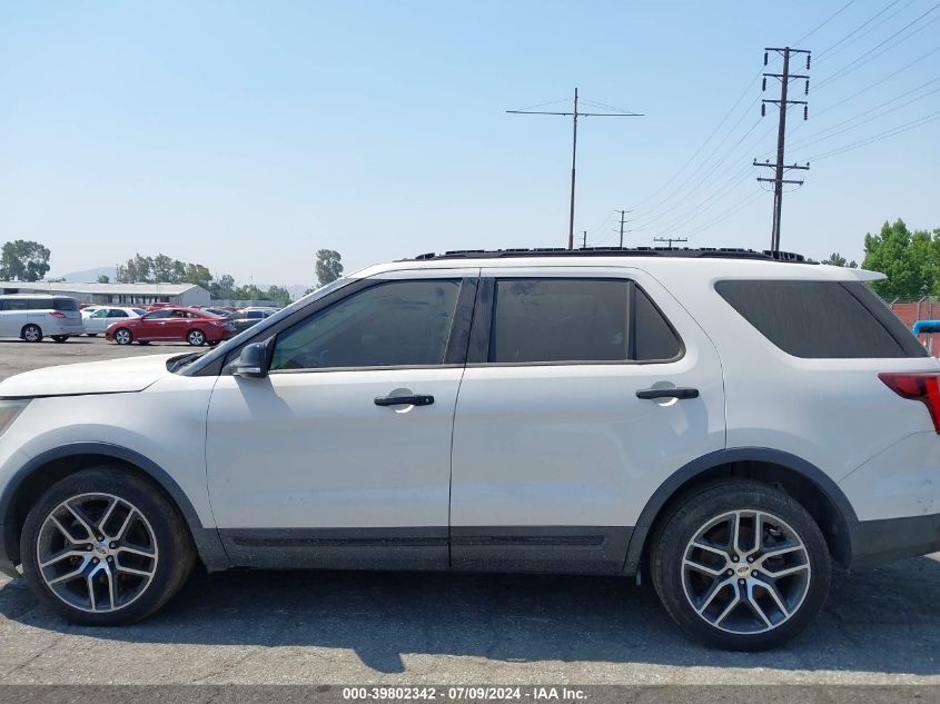 2016 Ford Explorer Sport VIN: 1FM5K8GT4GGA44224 Lot: 39802342