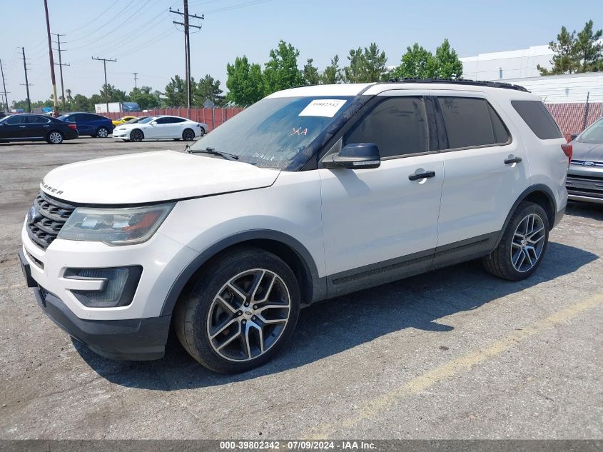 2016 Ford Explorer Sport VIN: 1FM5K8GT4GGA44224 Lot: 39802342