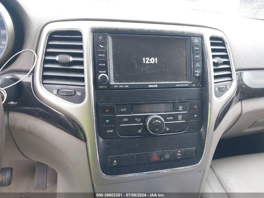 2011 Jeep Grand Cherokee Laredo VIN: 1J4RS4GG3BC746014 Lot: 39802351