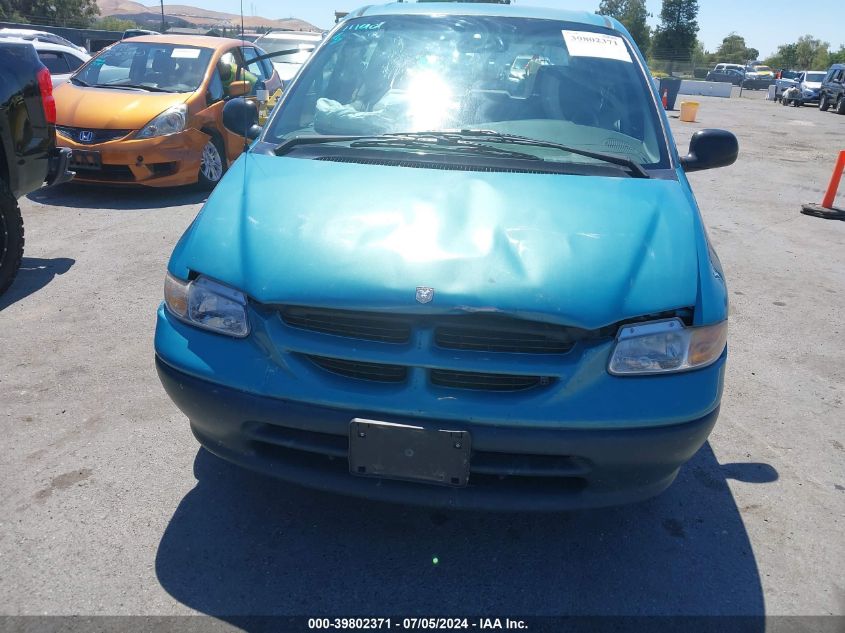 1997 Dodge Caravan VIN: 2B4FP25B7VR204106 Lot: 39802371