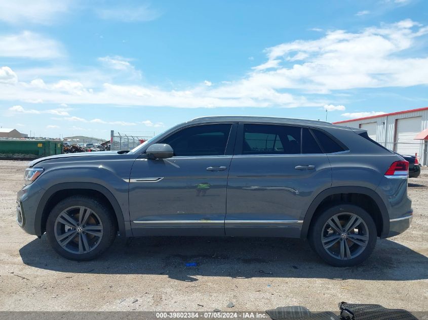 2021 Volkswagen Atlas Cross Sport 3.6L V6 Se W/Technology R-Line VIN: 1V2PE2CA9MC226170 Lot: 39802384