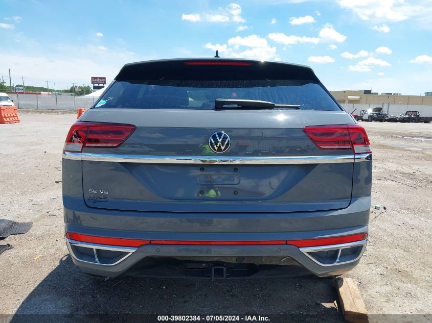 2021 Volkswagen Atlas Cross Sport 3.6L V6 Se W/Technology R-Line VIN: 1V2PE2CA9MC226170 Lot: 39802384