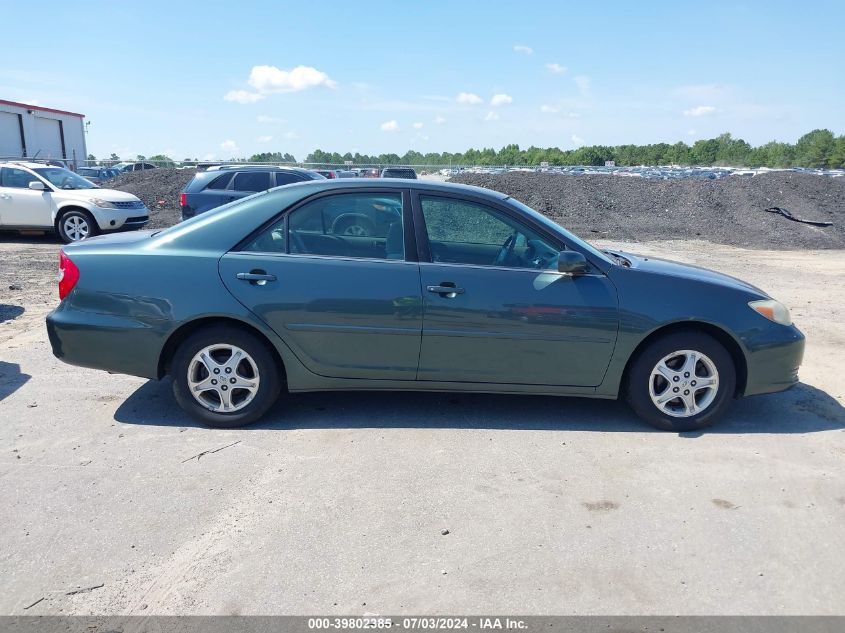 4T1BE32K32U517889 | 2002 TOYOTA CAMRY