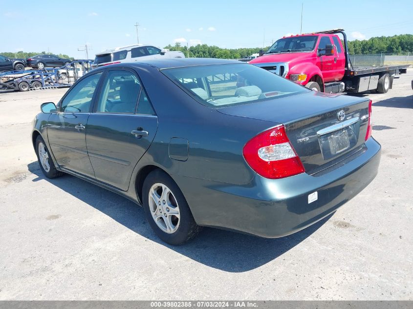 4T1BE32K32U517889 | 2002 TOYOTA CAMRY