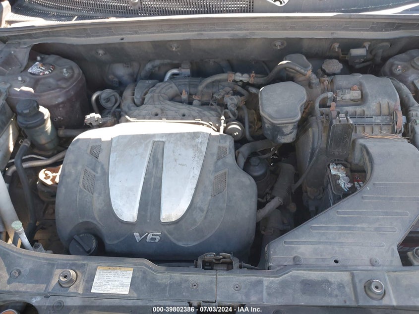 2011 Kia Sorento Lx V6 VIN: 5XYKTDA20BG115492 Lot: 39802386