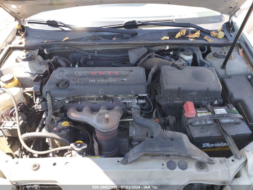 2005 Toyota Camry Le VIN: 4T1BE32K05U527560 Lot: 39802388