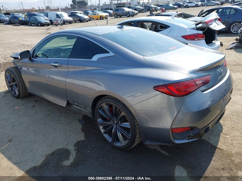 2019 Infiniti Q60 3.0T Red Sport 400 VIN: JN1FV7EK0KM360401 Lot: 39802398