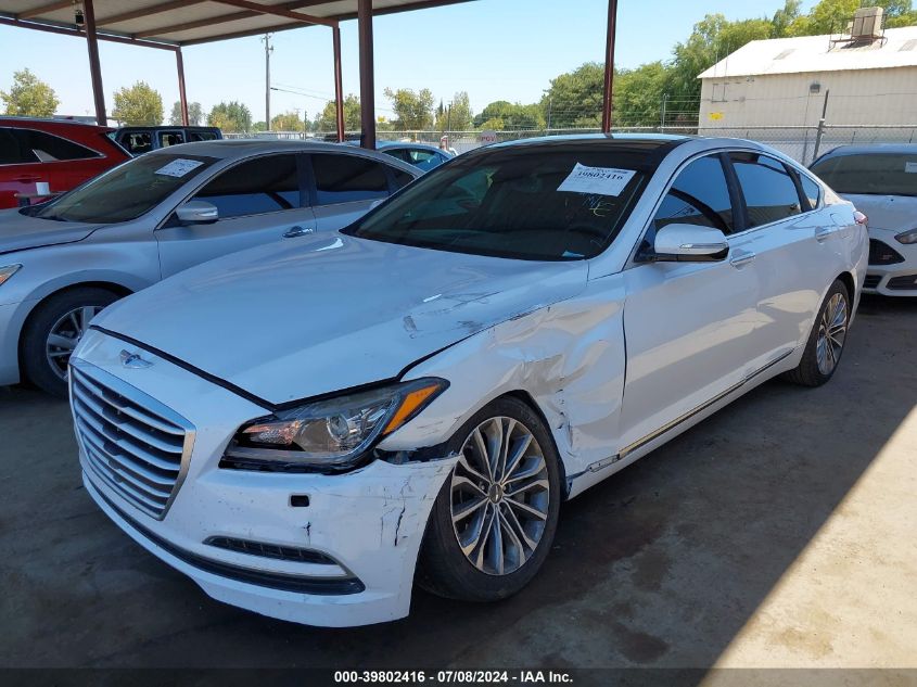 KMHGN4JE0FU042277 2015 Hyundai Genesis 3.8