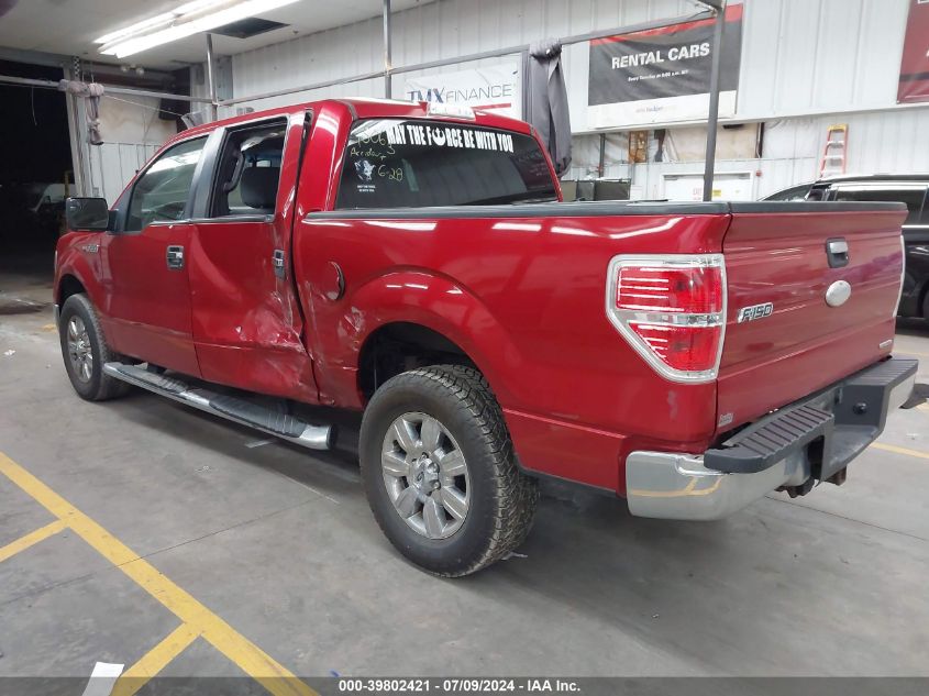 2012 Ford F150 Supercrew VIN: 1FTEW1CM4CFB50378 Lot: 39802421