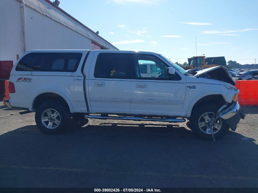 2002 Ford F-150 Lariat/Xlt VIN: 1FTRW08L22KE25375 Lot: 39802426