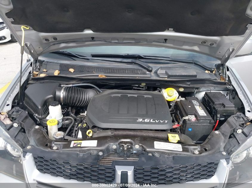 2018 Dodge Grand Caravan Gt VIN: 2C4RDGEG6JR203136 Lot: 39802429