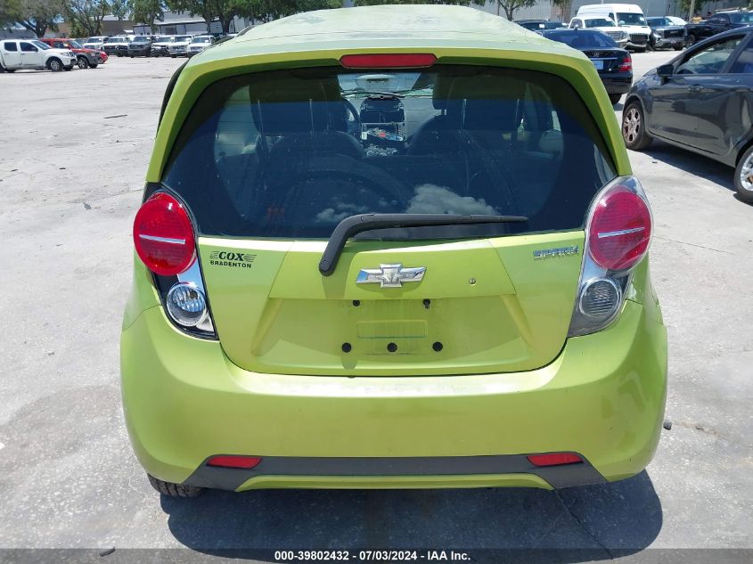 2014 Chevrolet Spark 1Lt Auto VIN: KL8CD6S98EC427621 Lot: 39802432