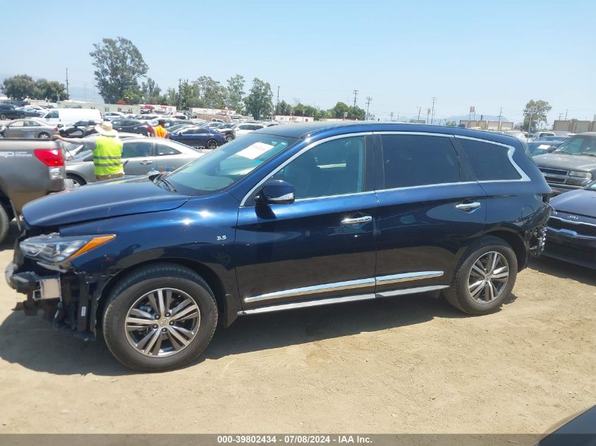 2020 Infiniti Qx60 Pure VIN: 5N1DL0MN5LC537993 Lot: 39802434