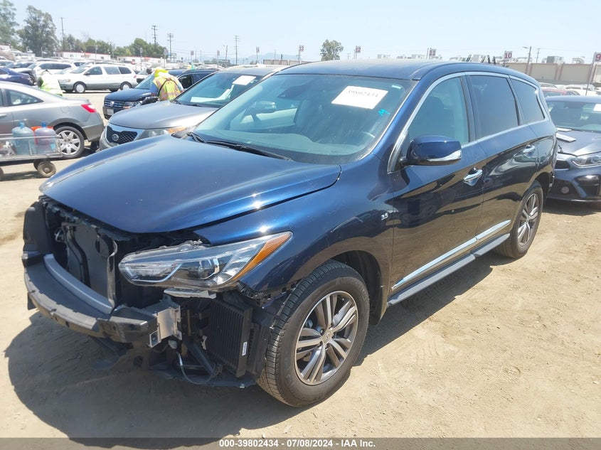 2020 Infiniti Qx60 Pure VIN: 5N1DL0MN5LC537993 Lot: 39802434