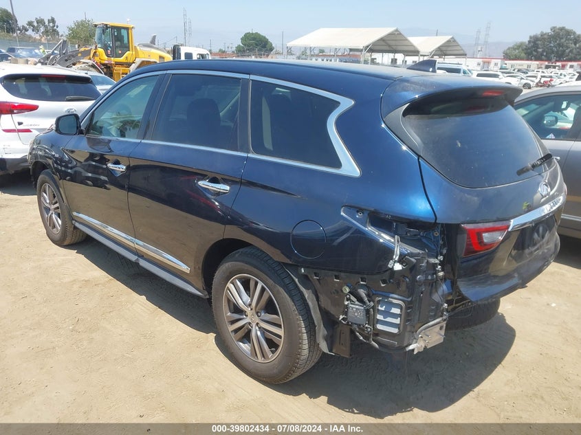 2020 Infiniti Qx60 Pure VIN: 5N1DL0MN5LC537993 Lot: 39802434