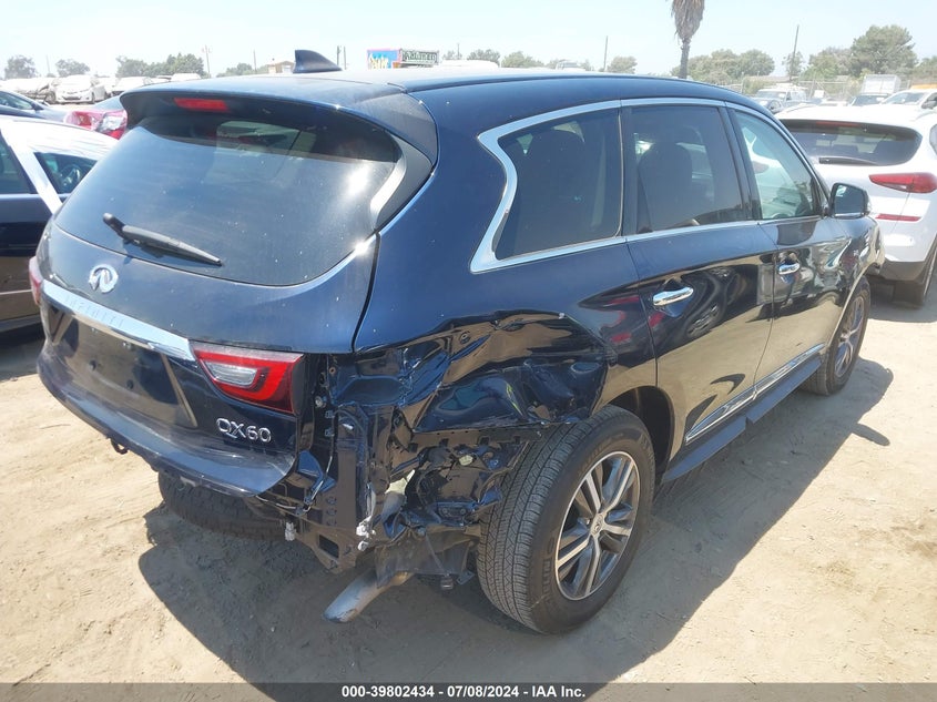 2020 Infiniti Qx60 Pure VIN: 5N1DL0MN5LC537993 Lot: 39802434