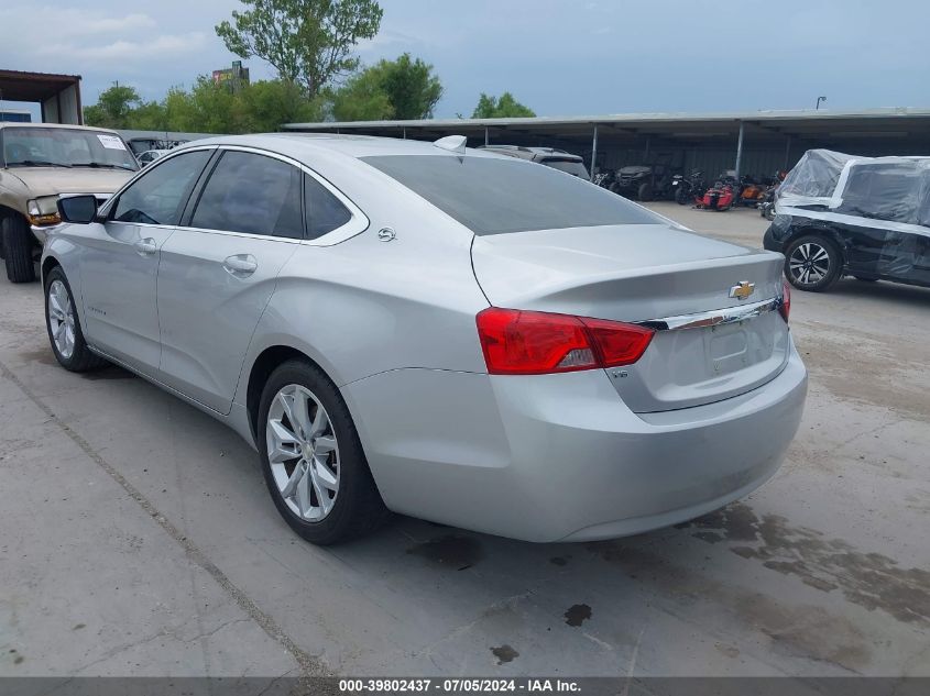 2016 Chevrolet Impala 2Lt VIN: 2G1115S39G9138554 Lot: 39802437