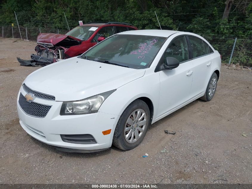 1G1PC5SH1B7273148 | 2011 CHEVROLET CRUZE